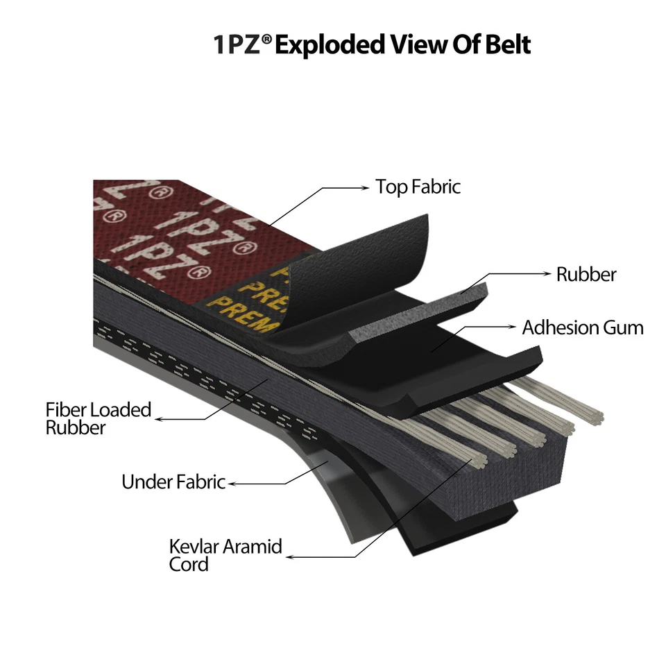 Correa de arranque de transmisión de carro de golf para Yamaha G2 G5 G8 G9 G14 G16 G22 G29 J55-G6241-00 Foto 3 de 4