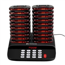 Retekess TD183 Restaurant Pager System Guest Queuing 20 Buzzers Food Truck Club