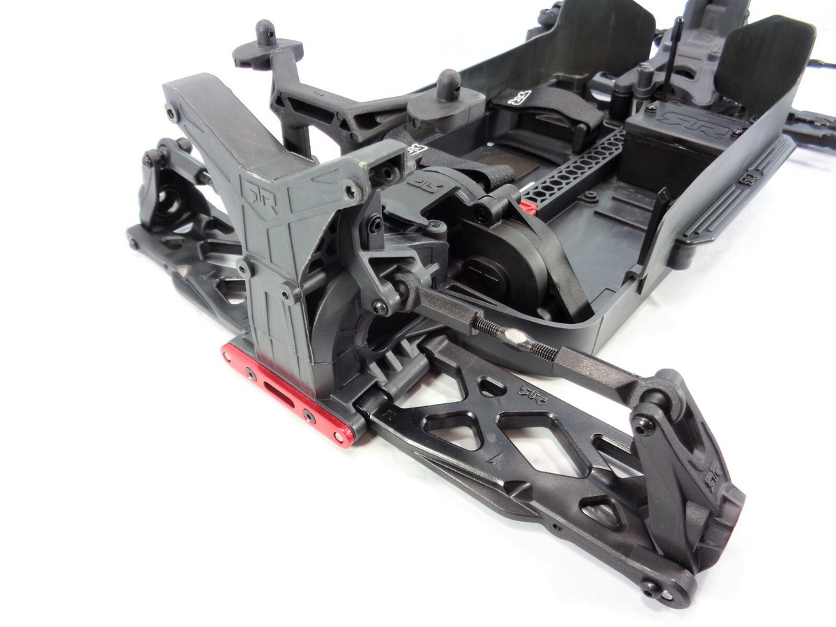 Arrma Big Rock v3 4x4 3s BLX Chassis Set Arms Motor Mount