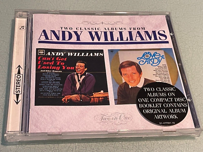 Andy Williams - Can't Get Used To Losing You & Love Andy - 2 Albums on 1 CD 1994