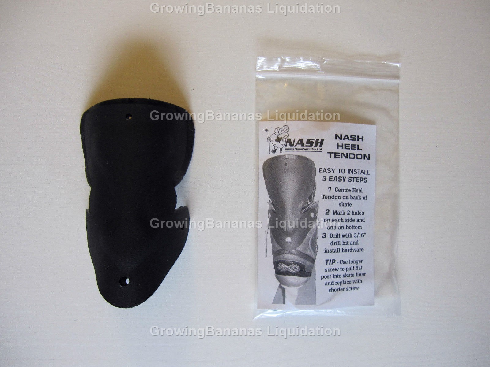 Nash Hockey Skate Heel Tendon! New, Skates Heel Reinforcement Guard