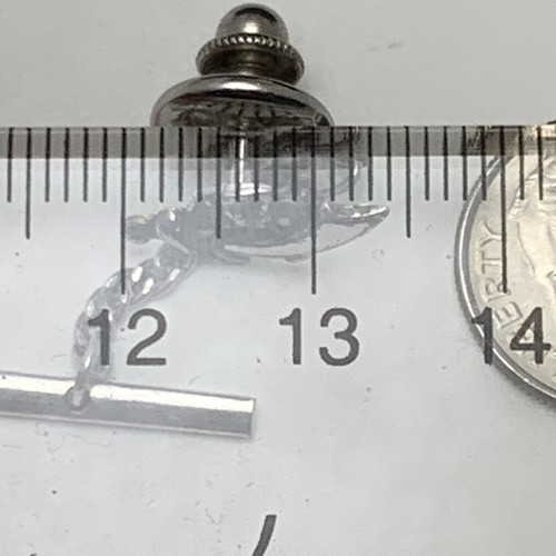 Vintage Mason Shriner Templar Sterling Silver Lapel/hat/tie/pin Brooch - Picture 10 of 11
