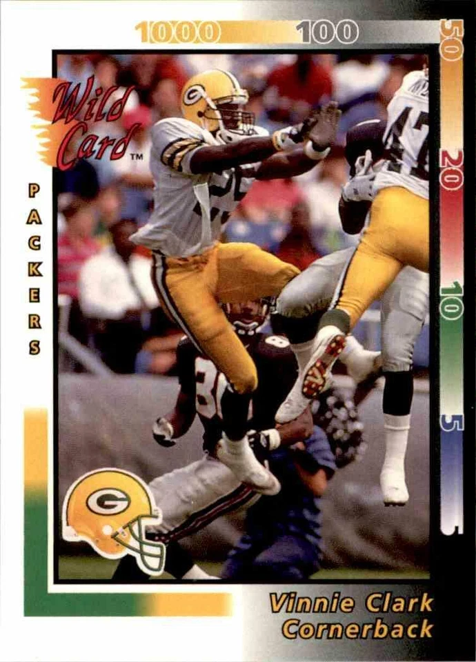 1992 Wild Card Vinnie Clark #51