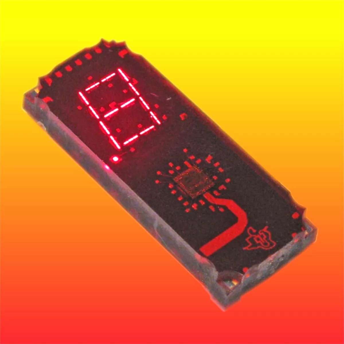 Led clearance display unit