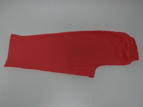 Denim & Co Sz XL (X-Large) Women's Original Waist Stretch Capri Pants Warm Coral - Picture 3 of 8