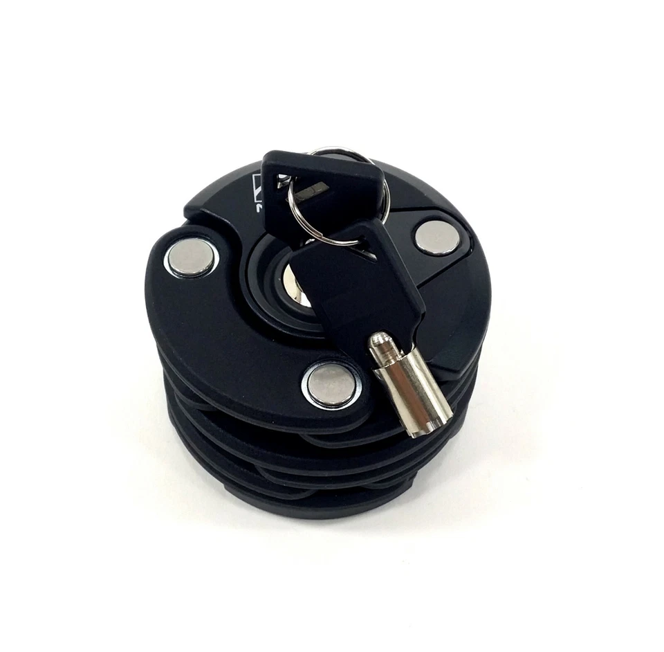 M-Wave F600D Disc Type Folding Bicycle Lock Heavy Duty Space Saving - Image 4 of 4