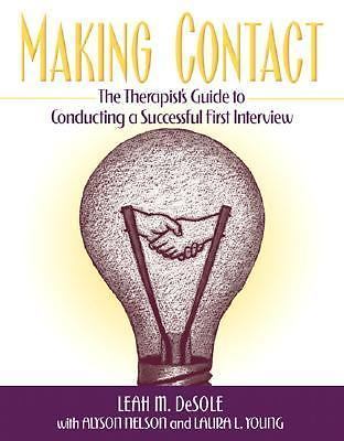 Making Contact: The Therapist's Guide to Cond- paperback, 0205419356, DeSole PhD