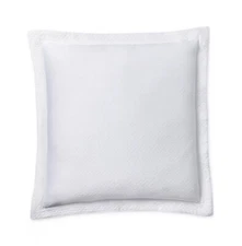 Ralph Lauren Kaia Matelassé Euro Pillow Sham 26" X 26" White $135