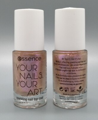2x Essence: Your Nails. Your Art.- Multi-reflektierender Nagelüberlack - 2x 8 ml