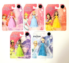 New Disney Princess Mini PVC Figures Lot Cake Toppers Set Mattel Collection P43