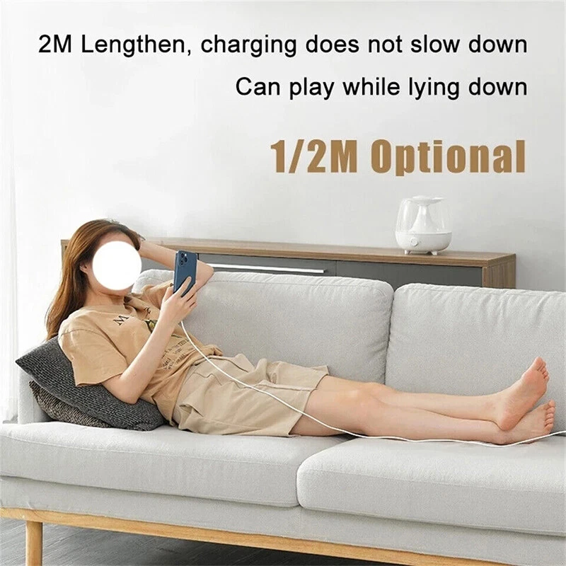 Быстрое зарядное устройство кабель типа USB C PD шнур для iPhone 14 13 12 11 Pro Max XR лот - Изображение 4 из 4