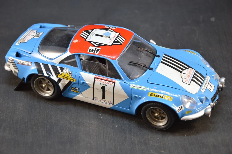 MACADAM SCALA 1/20 ALPINE RENAULT 1600 S MADE IN PORTUGAL COLLEZIONE DIE CAST - Immagine 2 di 4