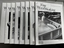 Fine Woodworking Magazine 8 Issues From 1981-1982