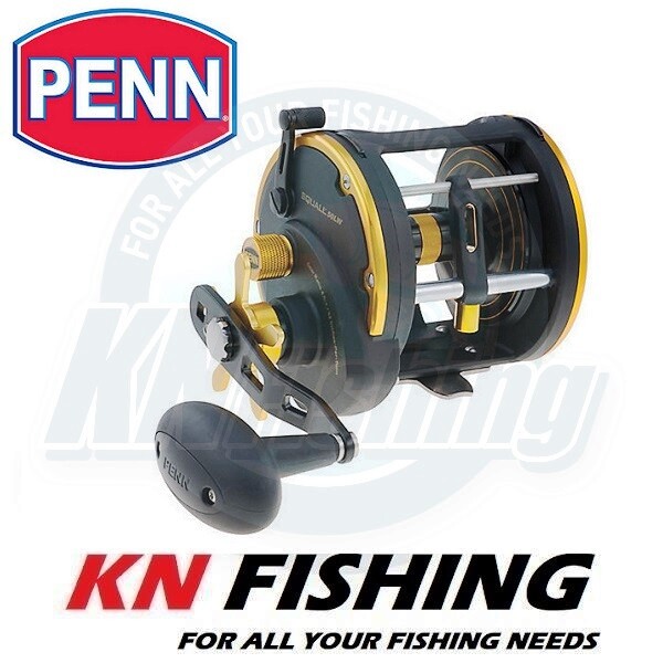 PENN SQUALL LEVEL WIND 15LW Big Game Trolling Saltwater Fishing Reel