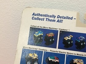 Vintage 1990 GALOOB MICRO MACHINES 7402 Crankers Collection #1 Truck NEW SEALED 