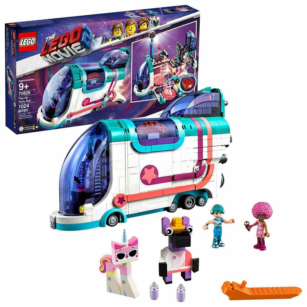 LEGO Movie Pop Up Party Bus Set (70828) 1024pcs NEW