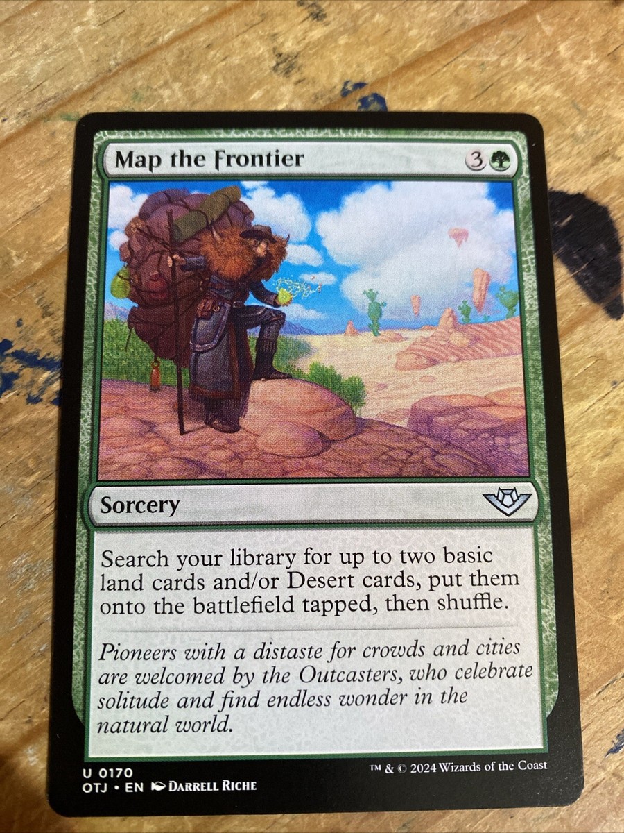 Map The Frontier MTG | eBay Map The Frontier MTG | eBay