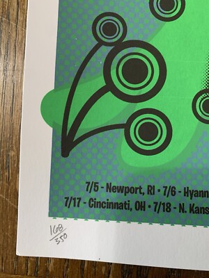 moeページ RARE 2006 MOE. SUMMER TOUR CONCERT SCREEN PRINT POSTER LE #/600