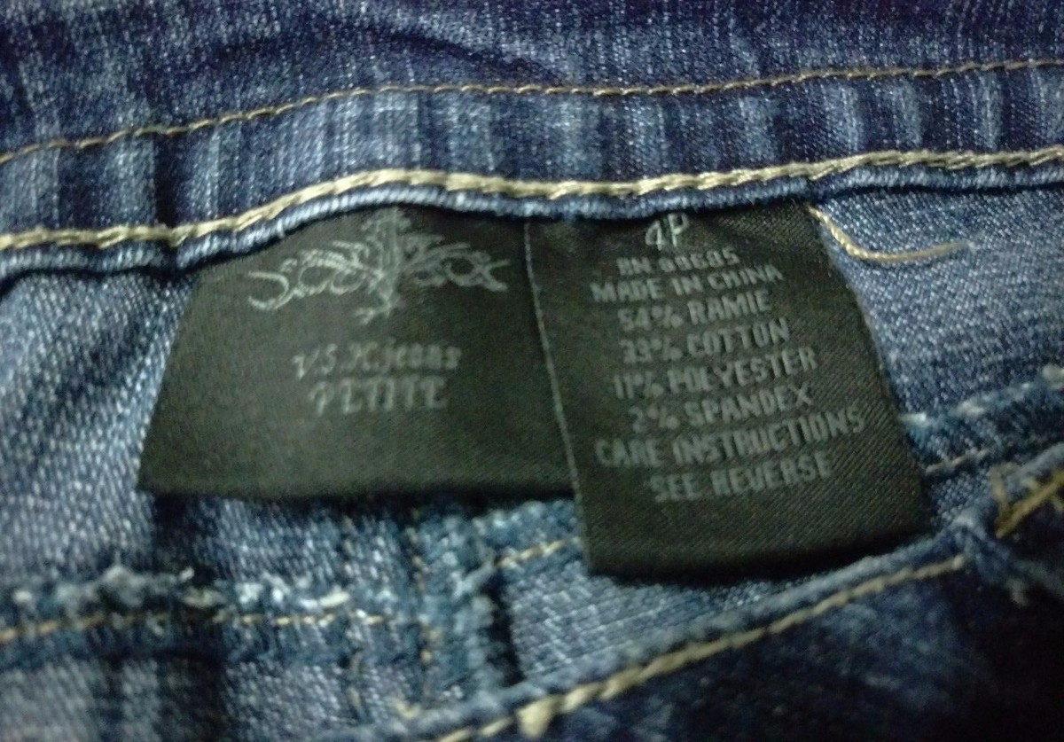 Jeans Femme VSK Taille 4 Petites - Coupe Bootcut, Denim, Occasion Très Bon état