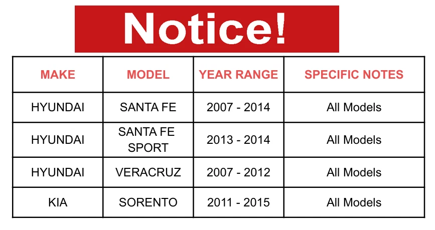 Ступица подшипника заднего или переднего колеса полного привода для 2007-2020 Hyundai Santa Fe Kia Sorento - Изображение 2 из 4