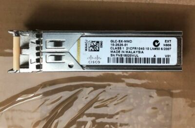 Cisco GLC-SX-MMD 1000BASE-SX SFP Transceiver Module Cisco 10-2626-01