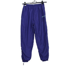 Vintage Used Kappa Tracksuit Pants EBAY2282 Purple Mens Retro Polyamide Size M