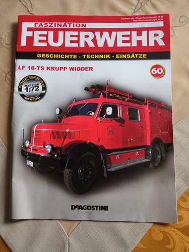 FEUERWEHRHEFT - FEUERWEHR DEAGOSTINI Faszination Feuerwehr 1:87 BUCH - Bild 37 von 45