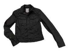 G-Star Raw Denim cotton long sleeve black Denim Blazer jacket size S