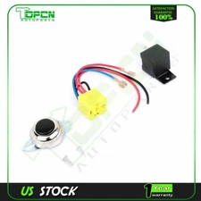 4-Pin Horn Relay & Button 30A/12V Pre-Wired Quick Connect Plug/Socket Wiring Kit