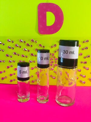 ''D & E'' 10 ml & 30 ml Roll on Bottles, FREE SHIPPING, Premium Quality Oils
