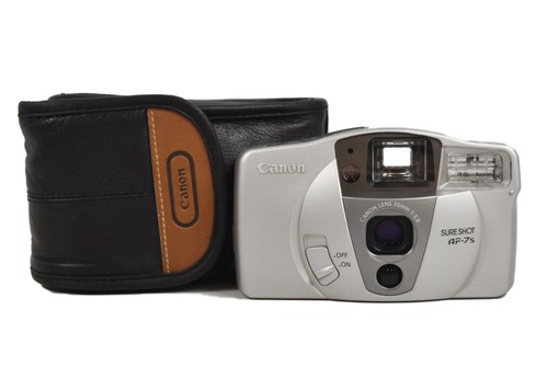 Canon Sure Shot AF-7S 35 mm Film Point and Shoot Kamera silber (nur EBAY)
