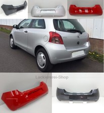 STOßSTANGE HINTEN LACKIERT IN WUNSCHFARBE NEU für Toyota Yaris 2006-2009