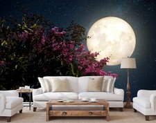 3D Moonlight Branch ZHUB2229 Wallpaper Wall Mural Removable Self-adhesive Ann 24