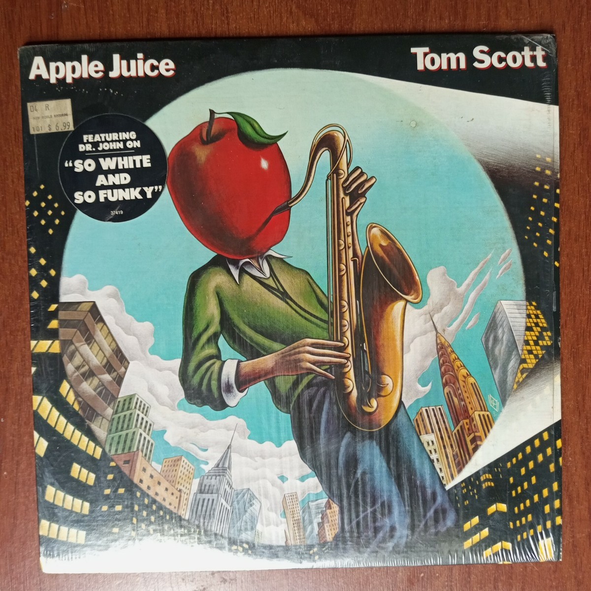 Tom Scott – Apple Juice [1981] Vinyl LP Jazz Funk Soul Rock Pop