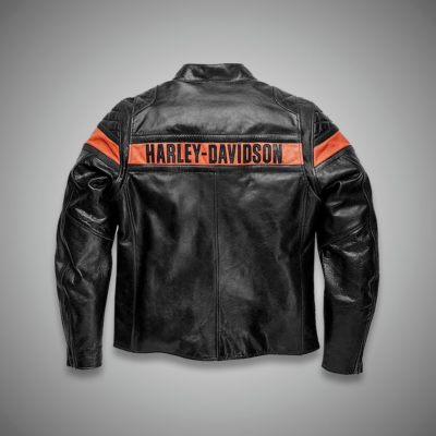 ジャケット・アウター Harley-Davidson leather jacket car coat Harley Davidson Men's Victory Sweep Leather Jacket leatheroasis | eBay