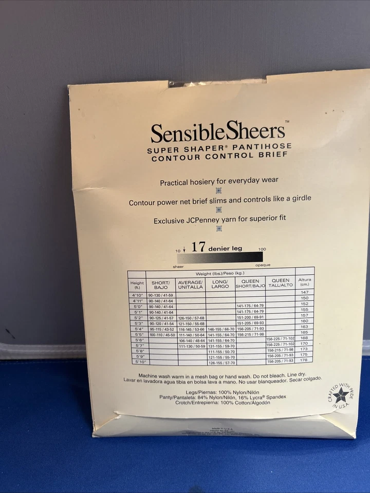 Worthington Sensible Sheers Super Shaper Pantimedias Control Superior Hueso Promedio 81 Foto 2 de 3