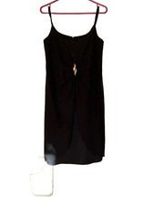 Womens Party Wedding Dress New Years Eve Tunic Midi Dress Size 14 Ladies Was £45