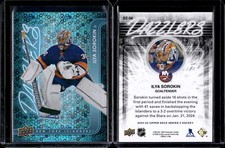2024-25 Upper Deck Series 2 Blue Dazzlers #DZ-56 Ilya Sorokin
