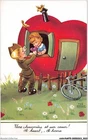 Aanp6-75-0544 - Illustrator - The Benoit - A cottage, and a heart