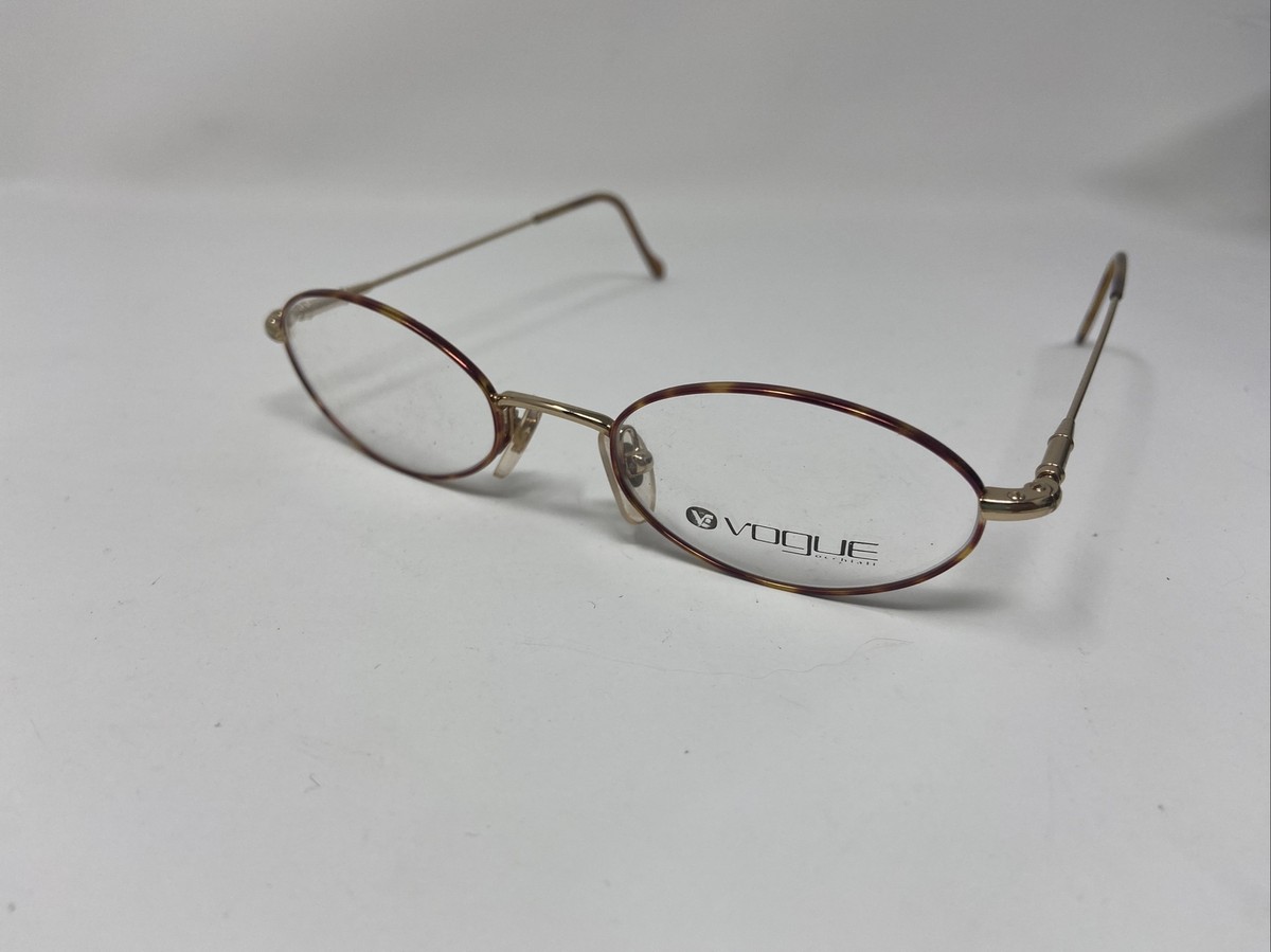 VOGUE VO 3243 328 47/19/140 GOLD WITH TORTOISE TRIM EYEGLASSES DJ73