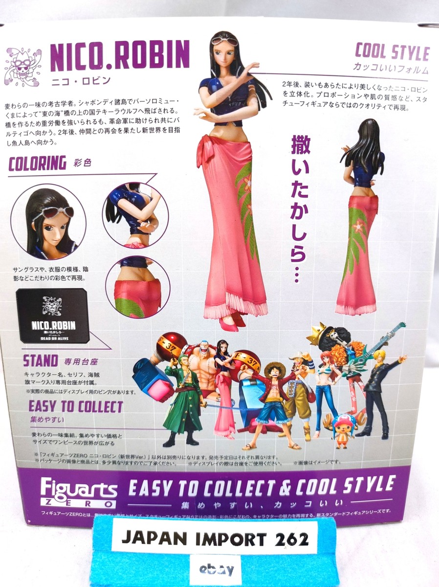 Figuarts ZERO One Piece NICO ROBIN NEW WORLD Ver PVC Figure Japan
