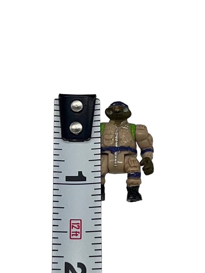 De colección 1995 TMNT Mini Tortuga Transportes Mutante Piloto Donatello 1” Tortugas Ninja Foto 4 de 4