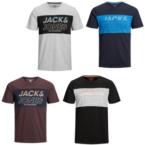 Camisetas JACK \u0026 JONES Hombre | Con Logo Y Estampado Color Block Camiseta  Verde / Forest Night - OC Legends