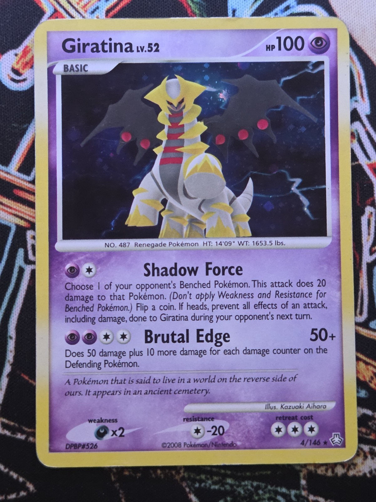 Pokemon TCG - Giratina 4/146 - Holo Rare - Legends Awakened