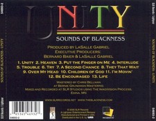 SOUNDS OF BLACKNESS - UNITY NEW CD