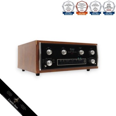 Mcintosh MA6100 Solid State Integrated Preamp Amplifier Receiver Amp Wood Case