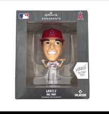Hallmark Angels Baseball Mike Trout Christmas Tree Ornament Holiday 