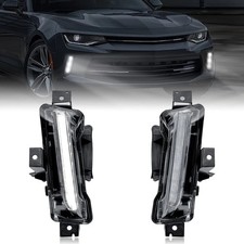 KEWISAUTO LED DRL Fog Lights for Camaro 16-22, Front Daytime Running Lamp Ass...