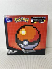 Mega Bloks - Pokemon Classic Poke Ball Pixel ...
