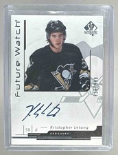Kristopher Letang 2006 SP Authentic #200 Rookie RC Future Watch Auto /999